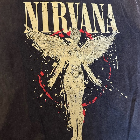 Men’s Vintage Nirvana T-Shirt - Picture 3 of 4